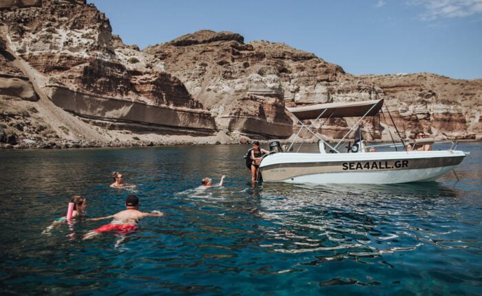 Sea4all Santorini Boat rental without license