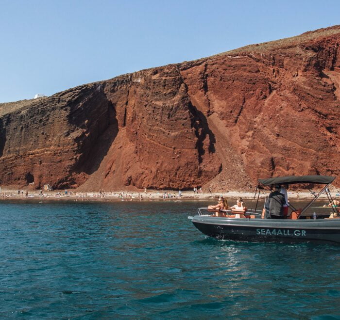 Red Beach rent a boat Sea4all