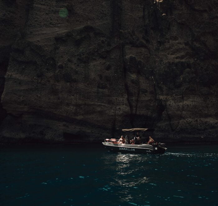 Rent a boat Santorini Sea4all boat rental Location