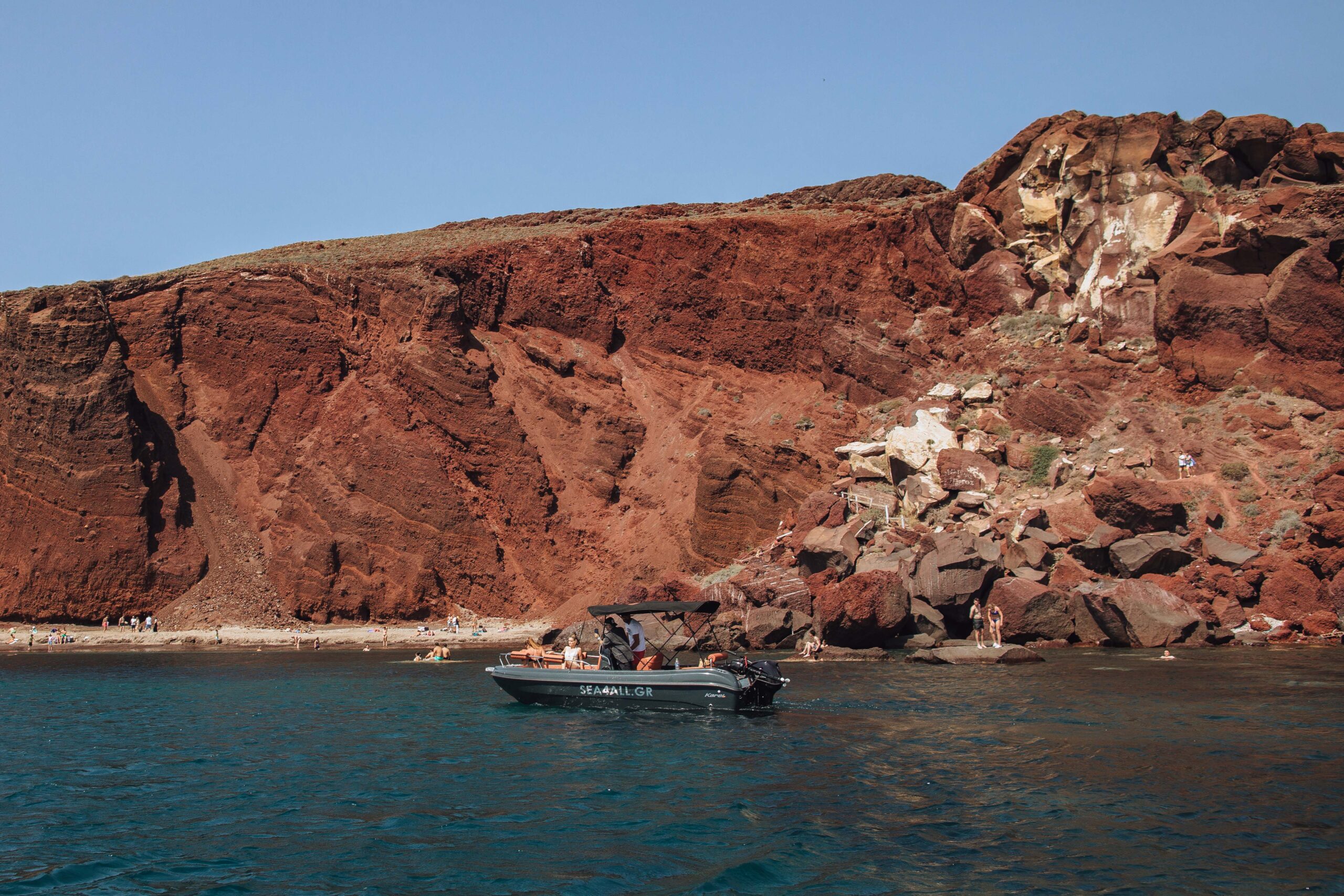Affordable License-Free Boat Rentals Santorini Sea4all