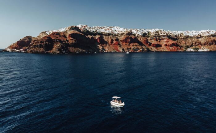 Sea4all Santorini Motor Boat rental without license Sea4all