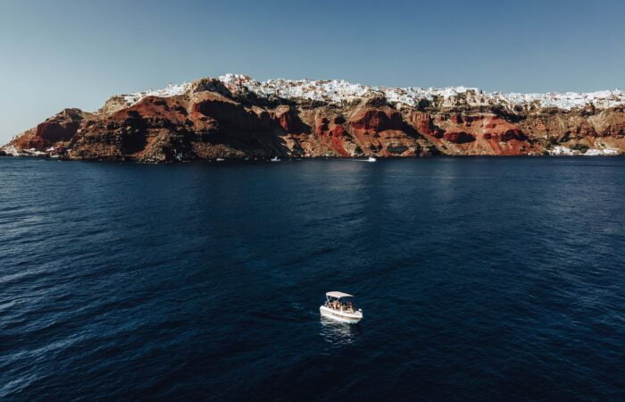 Sea4all Santorini Motor Boat rental without license Sea4all